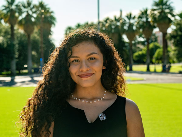 University of Arizona bachelor of arts in law student and Hastings Scholarship recipient Jocelyn Garcia
