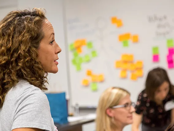 Stacy Butler at i4J workshop