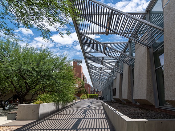 University of Arizona Law Courtyard