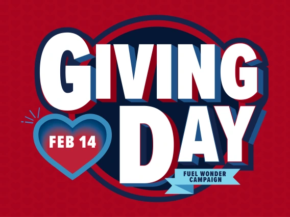 Giving Day red banner