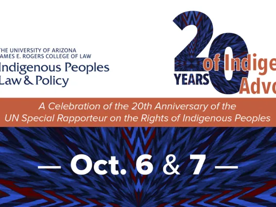 20 Years of Advocacy Event Graphic
