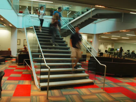 Arizona Law Library Staircase 