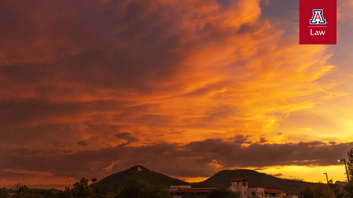 A Mountain Sunset