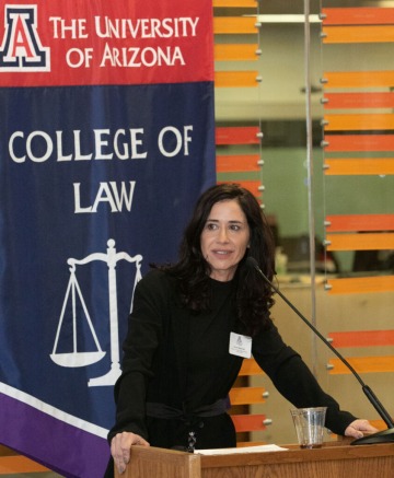 Saura Masconale Associate Director of the Center for the Philosophy of Freedom, at the MLS L&E launch in Tucson.