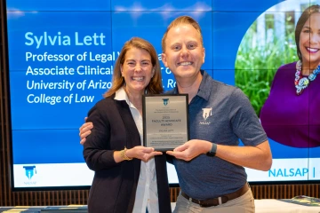 Andra Chernack and Chris Gast