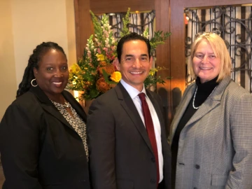 - Judges McCoy, Thompson-Taylor and Pro at Superior Court Quarterly Dinner