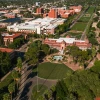 Aerial of Old Main and Campus