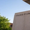 College of Law sign